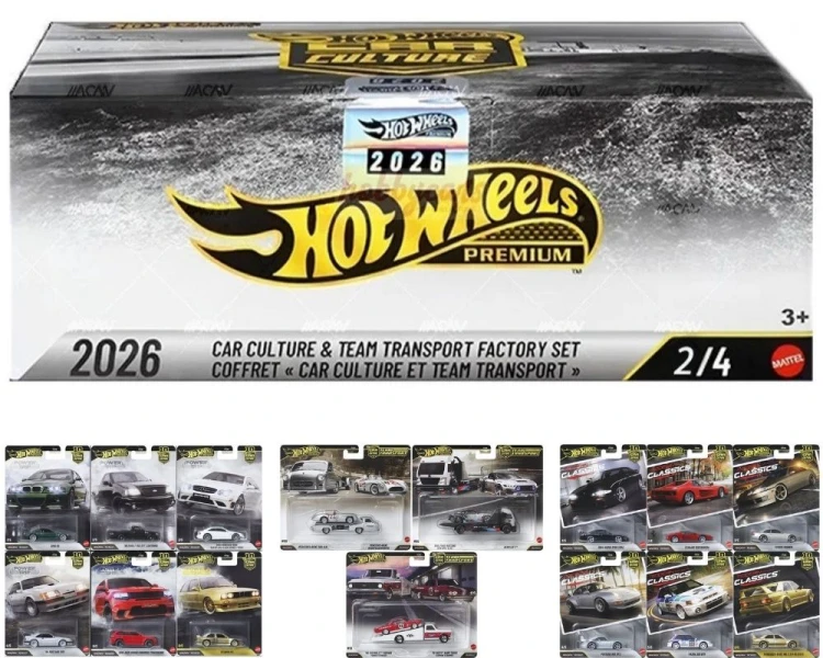 Hot Wheels Car Culture and Team Transport 2026 Factory Set 2 HJV98-979T