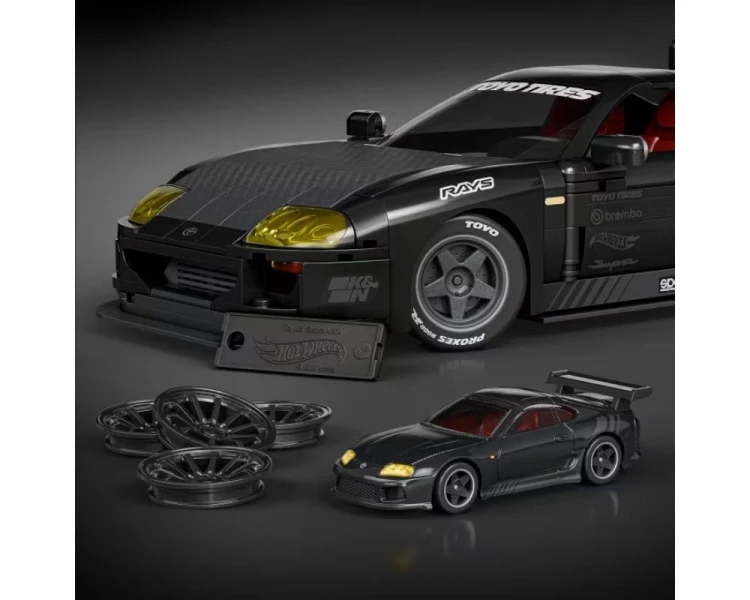 Klocki Mattel Brick Shop Hot Wheels Elite Series '94 Toyota Supra MKIV JKG40