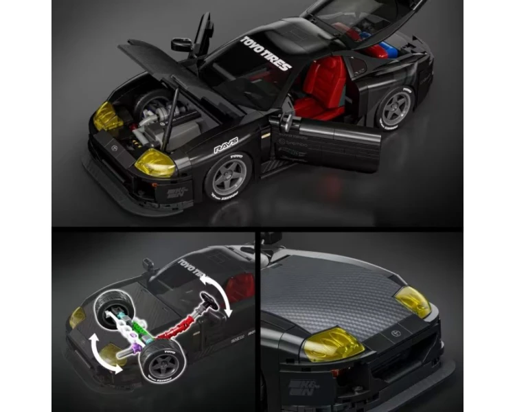 Klocki Mattel Brick Shop Hot Wheels Elite Series '94 Toyota Supra MKIV JKG40