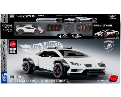 Klocki Mattel Brick Shop Hot Wheels Speed Series Lamborghini Huracan Sterrato JHG75