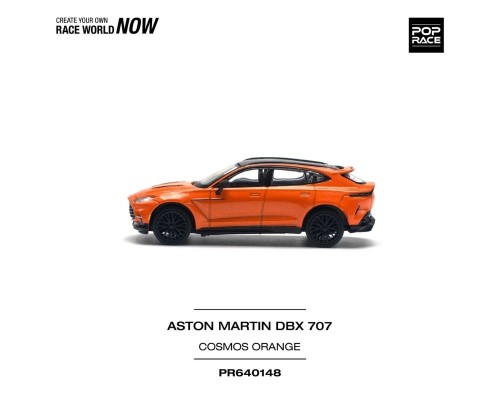 Pop Race Aston Martin DBX 707 Cosmos Orange PR64-0148