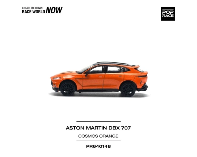 Pop Race Aston Martin DBX 707 Cosmos Orange PR64-0148