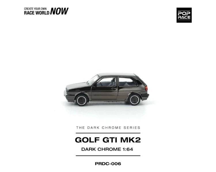 Pop Race Volkswagen Golf GTI MK2 Dark Chrome PRDC006