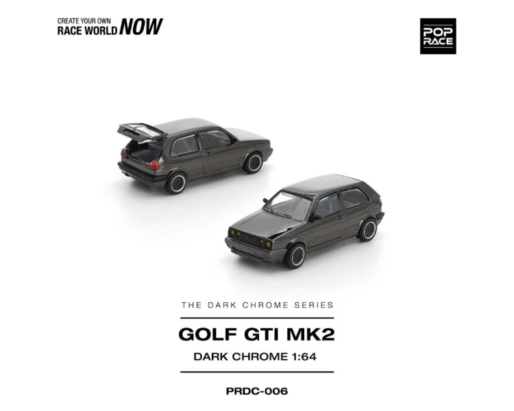 Pop Race Volkswagen Golf GTI MK2 Dark Chrome PRDC006