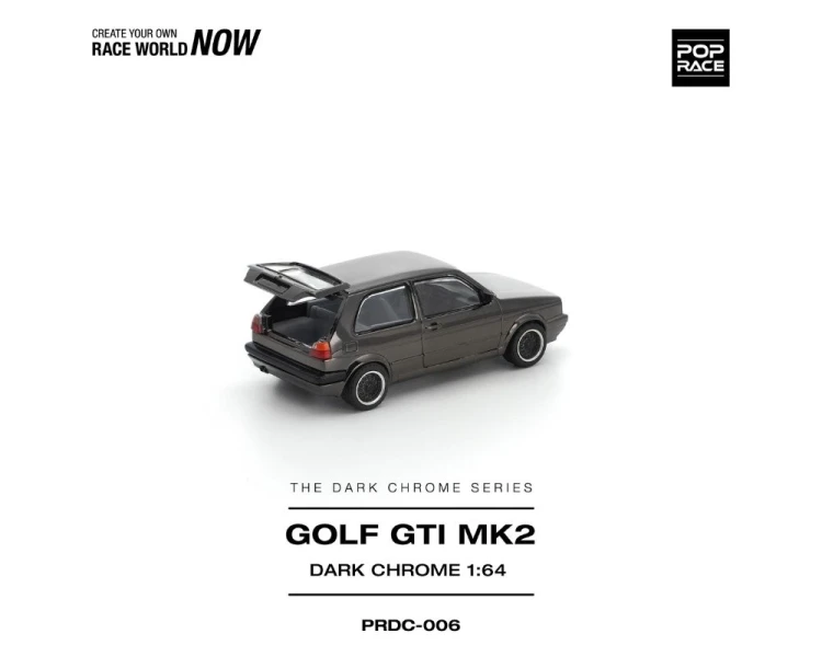 Pop Race Volkswagen Golf GTI MK2 Dark Chrome PRDC006