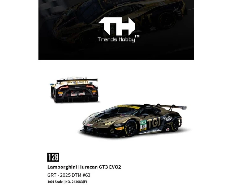 Trends Hobby Lamborghini Huracan GT3 EVO2 GRT 2025 DTM #63 TH241083F