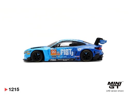 Mini GT #1215 BMW M4 GT3 EVO #90 FIST Team AAI 2025 China GT MGT01215
