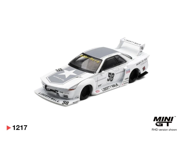 Mini GT #1217 Nissan Skyline GT-R R32 Kaido Works Tokyo Auto Salon 2025 MGT01217