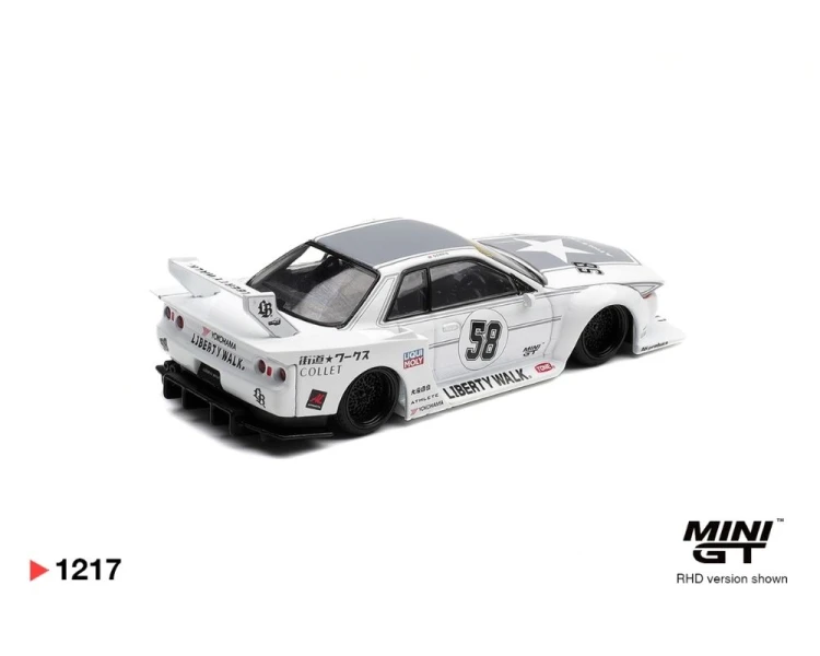 Mini GT #1217 Nissan Skyline GT-R R32 Kaido Works Tokyo Auto Salon 2025 MGT01217