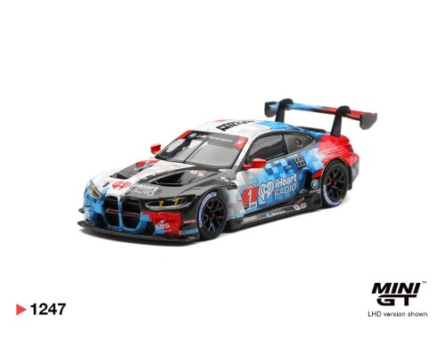 Mini GT #1247 BMW M4 GT3 EVO #1 Paul Miller Racing 2025 IMSA Daytona 24 Hrs MGT01247