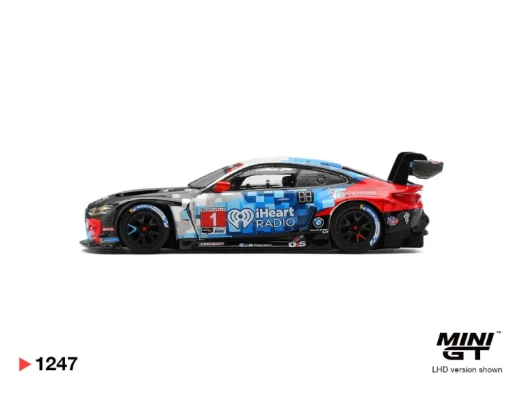 Mini GT #1247 BMW M4 GT3 EVO #1 Paul Miller Racing 2025 IMSA Daytona 24 Hrs MGT01247