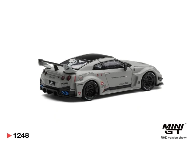 Mini GT #1248 Nissan LB-Silhouette Works GT 35GT-RR Ver.1 Matt Grey MGT01248