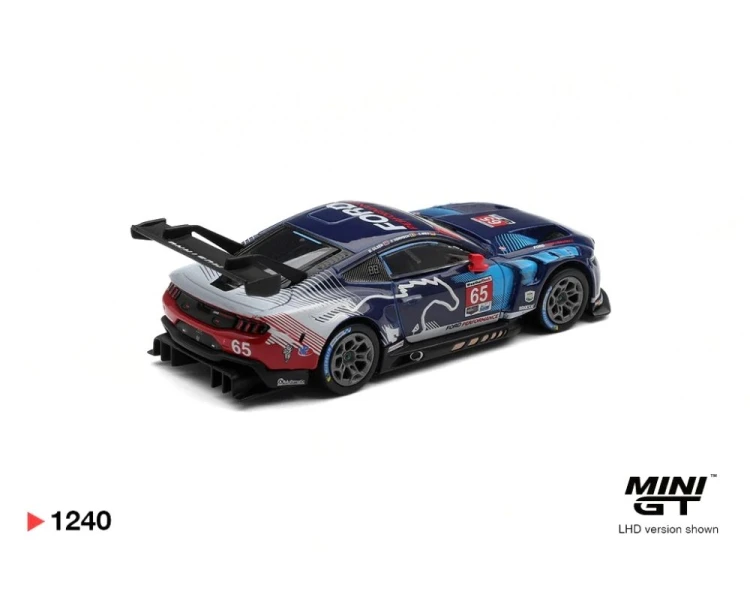 Mini GT #1240 Ford Mustang GT3 #65 Ford Multimatic Motorsports Daytona 24 Hrs Winner MGT01240