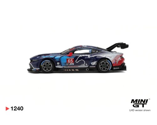 Mini GT #1240 Ford Mustang GT3 #65 Ford Multimatic Motorsports Daytona 24 Hrs Winner MGT01240