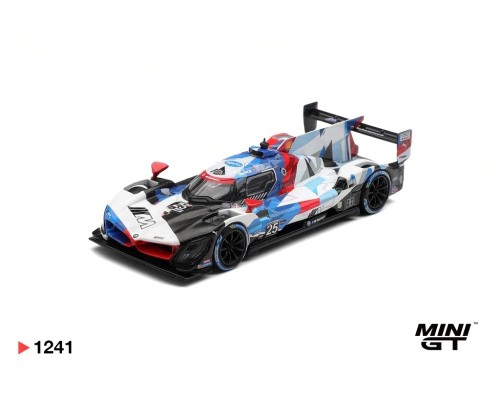 Mini GT #1241 BMW M Hybrid V8 GTP #25 BMW M Team RLL Daytona 24 Hrs MGT01241
