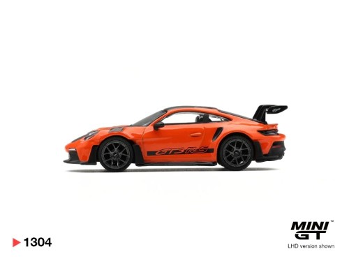Mini GT #1304 Porsche 911 GT3 RS Weissach Package Gulf Orange MGT01304