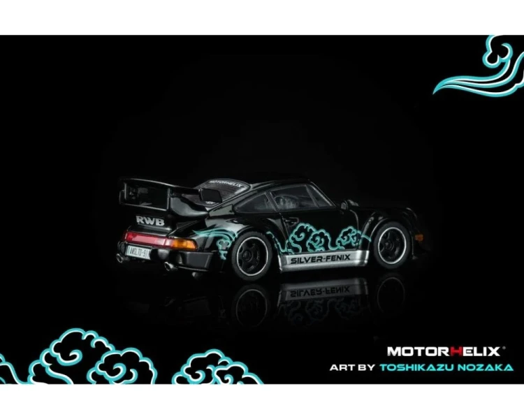 Motorhelix Porsche RWB 964 Silver-Fenix Toshikazu Nozaka M62102