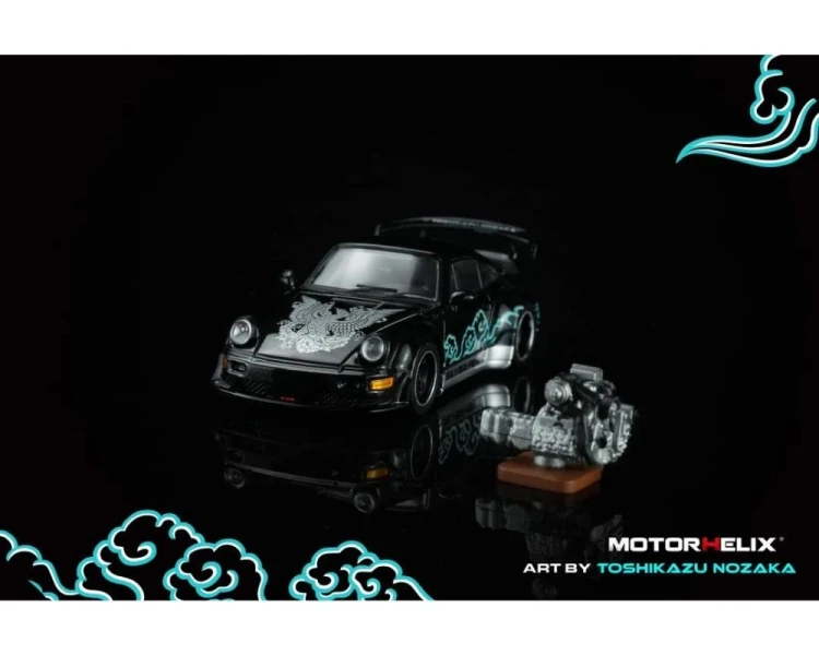 Motorhelix Porsche RWB 964 Silver-Fenix Toshikazu Nozaka M62102
