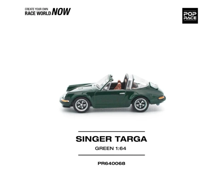 Pop Race Porsche Singer Targa Green PR640068