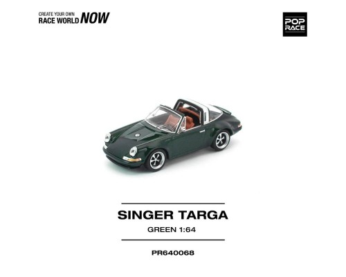 Pop Race Porsche Singer Targa Green PR640068