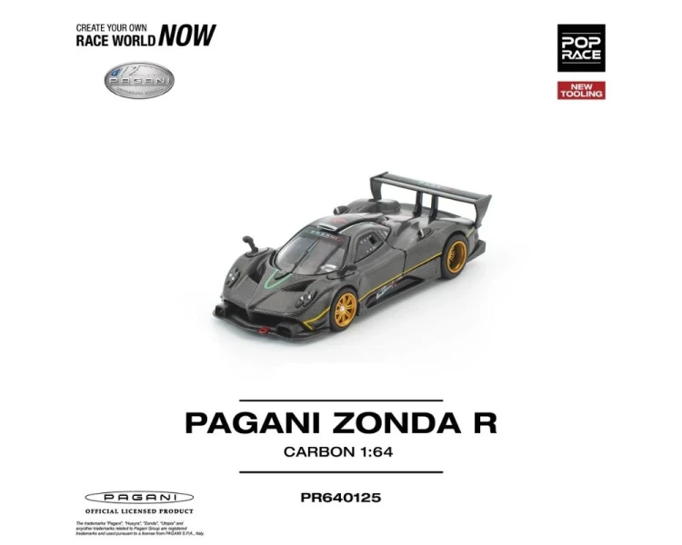 Pop Race Pagani Zonda R Carbon PR640125