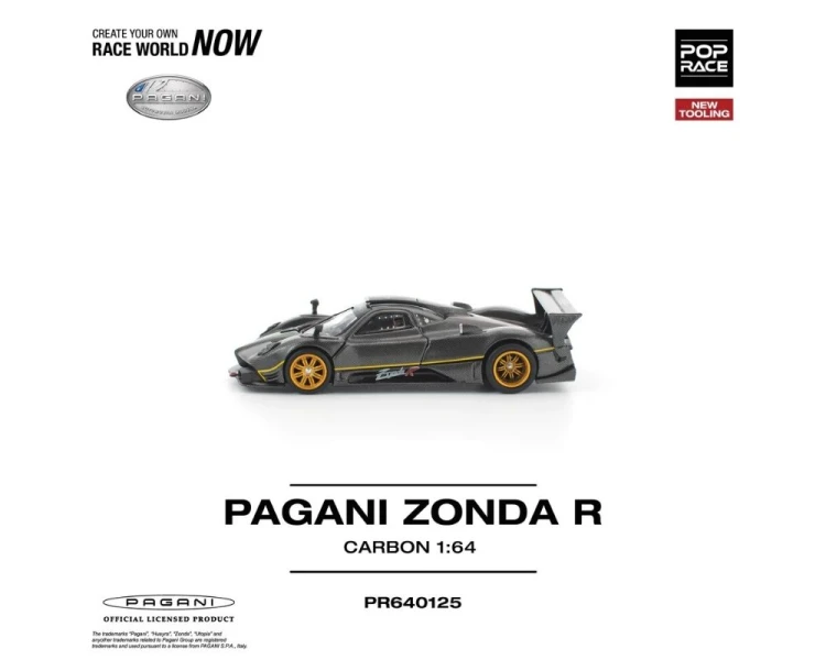 Pop Race Pagani Zonda R Carbon PR640125