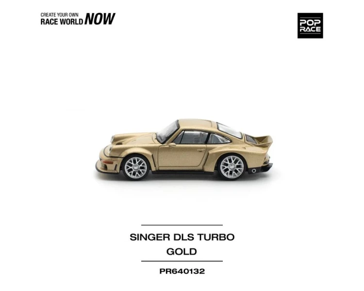 Pop Race Porsche Singer DLS Turbo Gold PR640132