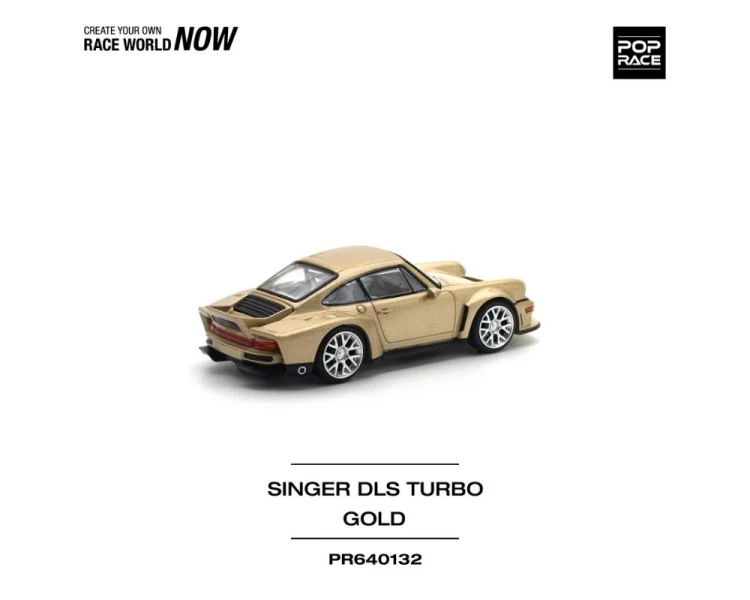 Pop Race Porsche Singer DLS Turbo Gold PR640132