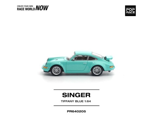 Pop Race Porsche Singer 964 Tiffany Blue PR640205
