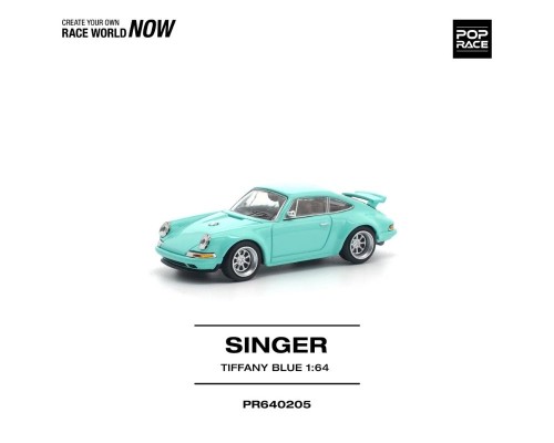 Pop Race Porsche Singer 964 Tiffany Blue PR640205