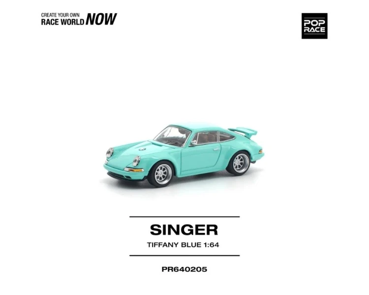 Pop Race Porsche Singer 964 Tiffany Blue PR640205