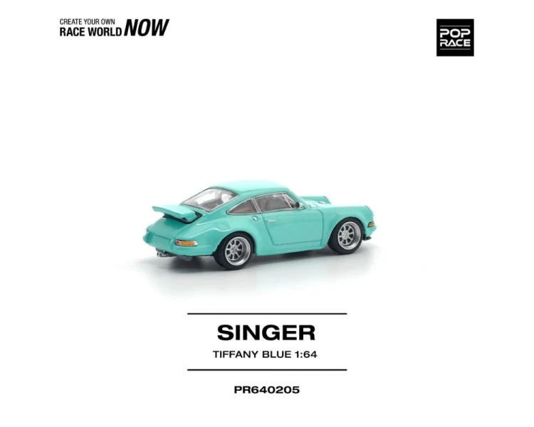 Pop Race Porsche Singer 964 Tiffany Blue PR640205