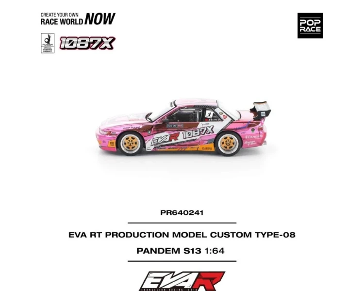 Pop Race Pandem Nissan Silvia S13 Eva RT Type-08 PR640241