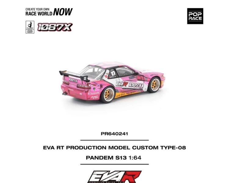 Pop Race Pandem Nissan Silvia S13 Eva RT Type-08 PR640241
