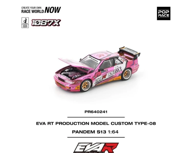 Pop Race Pandem Nissan Silvia S13 Eva RT Type-08 PR640241