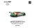 Pop Race Aston Martin Vantage GT3 Bathurst 12h White Red Green PR640253