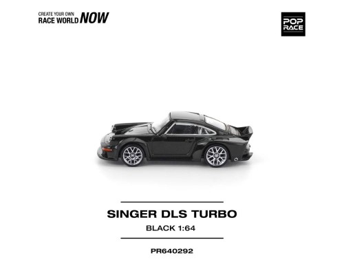 Pop Race Porsche Singer DLS Turbo Black PR640292