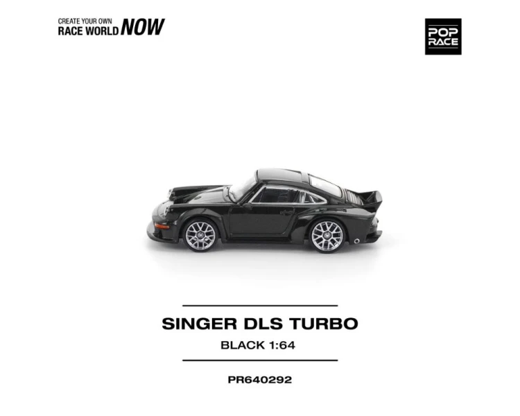 Pop Race Porsche Singer DLS Turbo Black PR640292