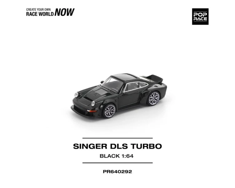 Pop Race Porsche Singer DLS Turbo Black PR640292