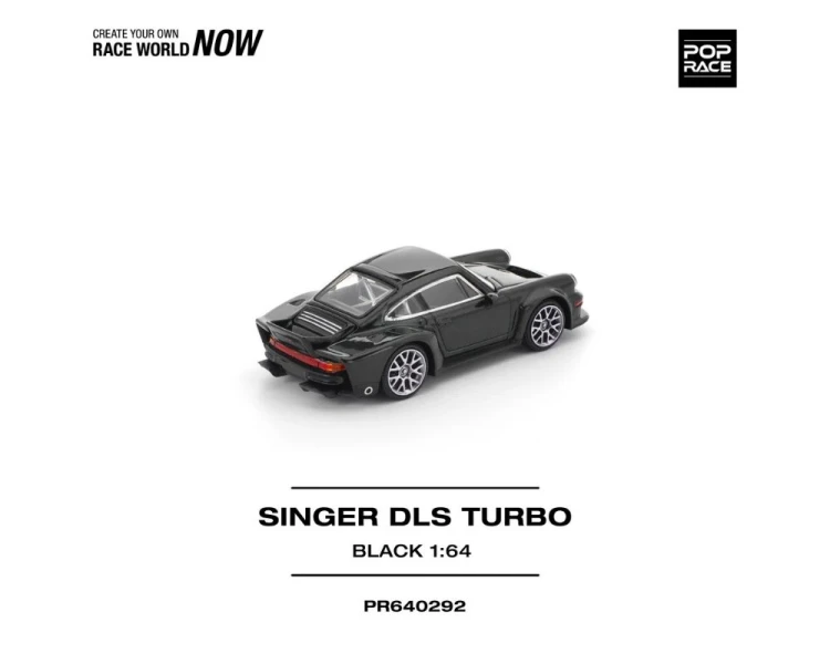 Pop Race Porsche Singer DLS Turbo Black PR640292