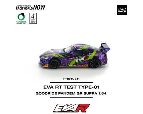 Pop Race Pandem Toyota GR Supra Eva RT Test Type-01 Goodride PR640311