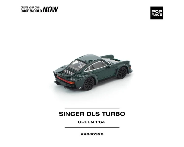 Pop Race Porsche Singer DLS Turbo Green PR640326