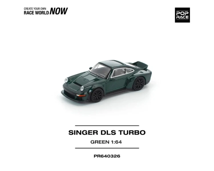 Pop Race Porsche Singer DLS Turbo Green PR640326