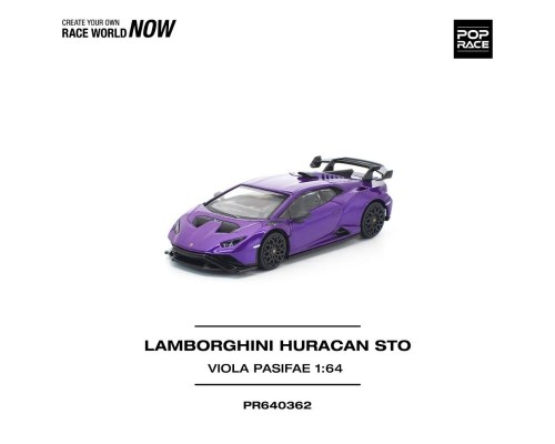 Pop Race Lamborghini Huracan STO Viola Pasifae PR640362