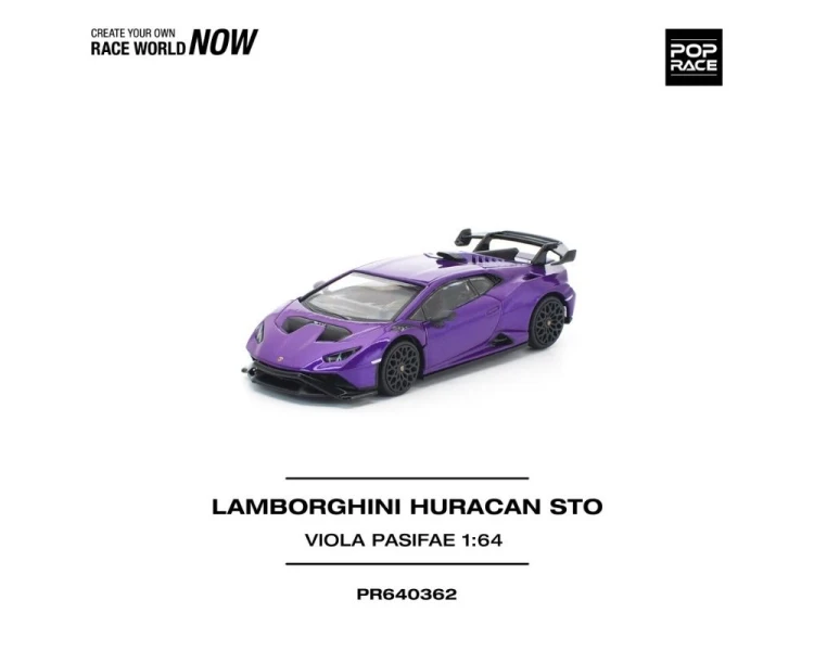 Pop Race Lamborghini Huracan STO Viola Pasifae PR640362