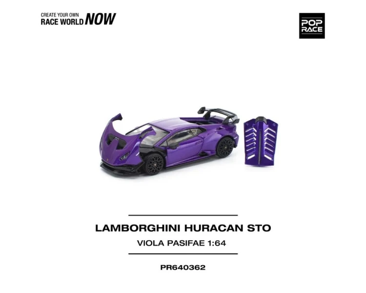 Pop Race Lamborghini Huracan STO Viola Pasifae PR640362