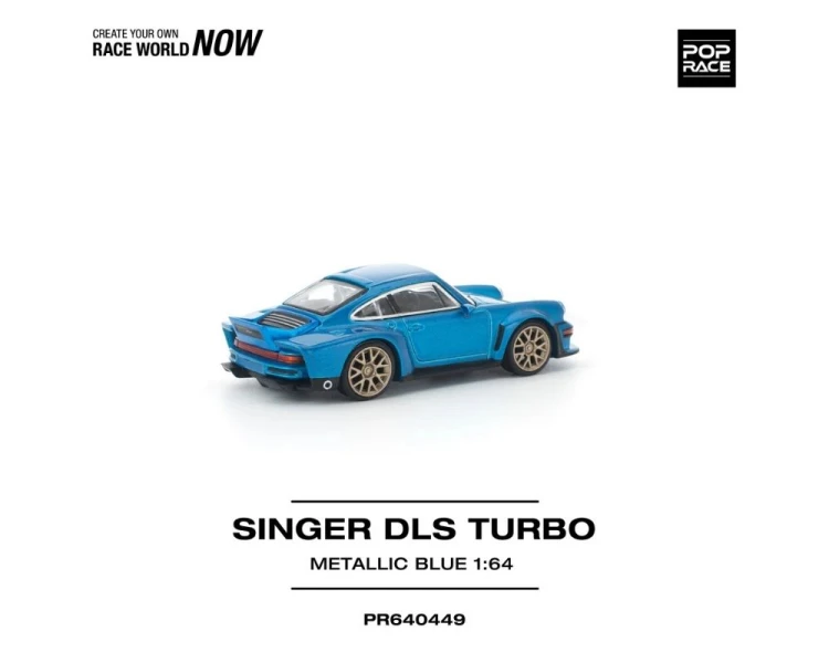 Pop Race Porsche Singer DLS Turbo Blue PR640449