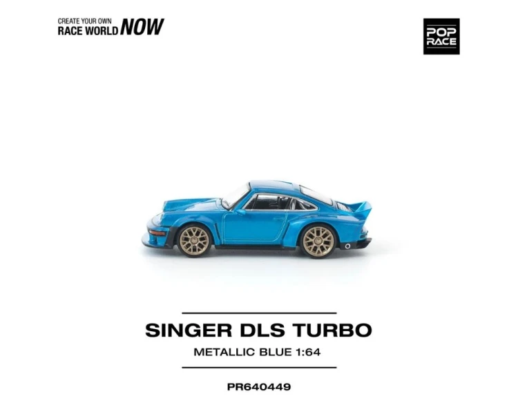 Pop Race Porsche Singer DLS Turbo Blue PR640449