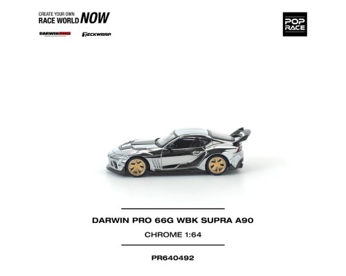 Pop Race Toyota Supra A90 Darwin Pro WBK Chrome PR640492
