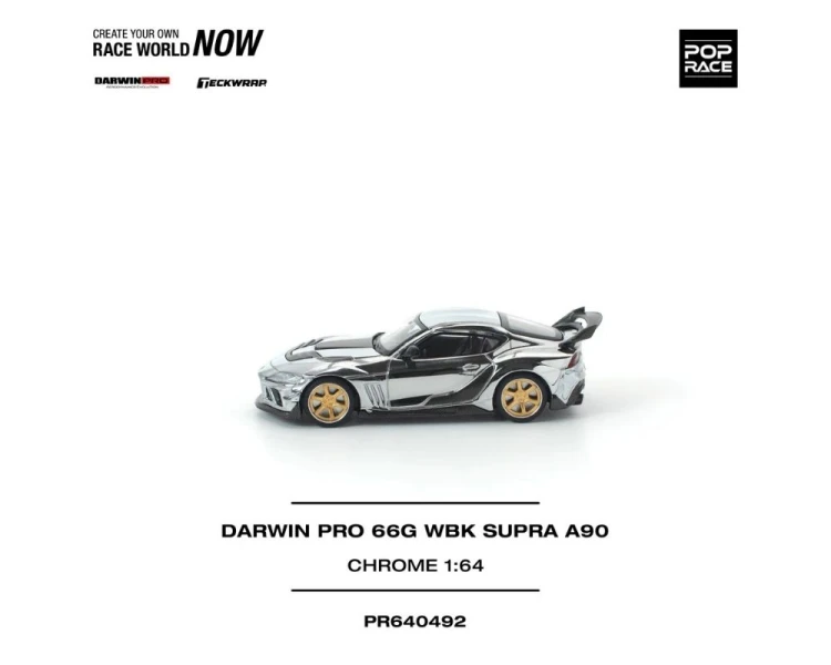 Pop Race Toyota Supra A90 Darwin Pro WBK Chrome PR640492